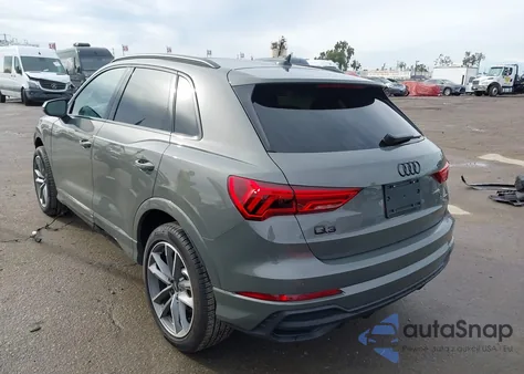 2025 Audi Q3 Premium 45 Tfsi S Line Quattro Tiptronic z USA, uszkodzony, nr VIN WA1DECF34S1093294